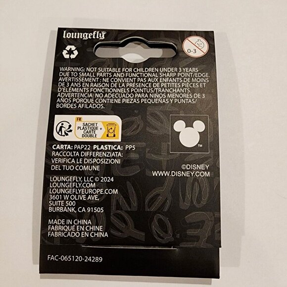 Loungefly Disney Lilo & Stitch Angel and Stitch Squish Enamel Pin NEW - Picture 8 of 10